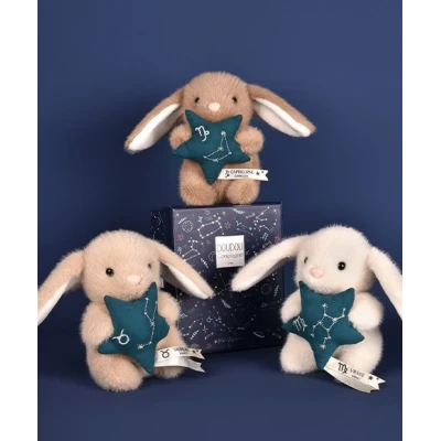 DOUDOU ET COMPAGNIE DOUDOU pluszowy królik ze znakiem zodiaku DOUDOU ASTRO  12 cm strzelec