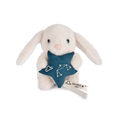 DOUDOU ET COMPAGNIE DOUDOU pluszowy królik ze znakiem zodiaku DOUDOU ASTRO  12 cm waga