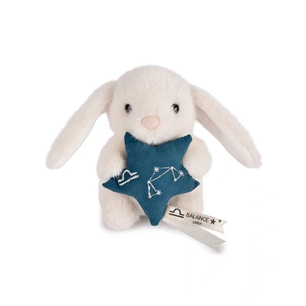 DOUDOU ET COMPAGNIE DOUDOU pluszowy królik ze znakiem zodiaku DOUDOU ASTRO  12 cm waga