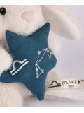 DOUDOU ET COMPAGNIE DOUDOU pluszowy królik ze znakiem zodiaku DOUDOU ASTRO  12 cm waga
