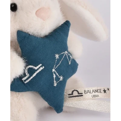 DOUDOU ET COMPAGNIE DOUDOU pluszowy królik ze znakiem zodiaku DOUDOU ASTRO  12 cm waga