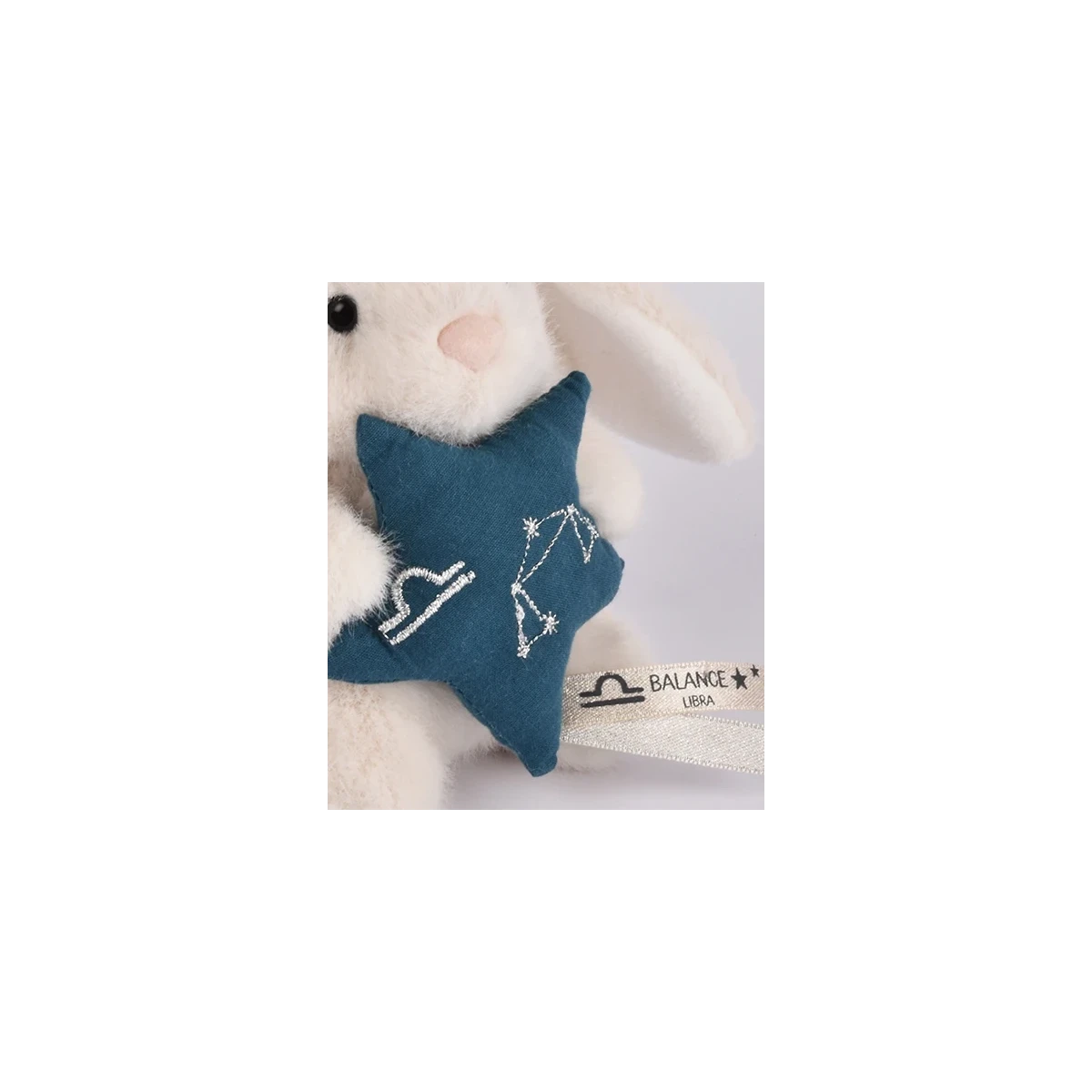 DOUDOU ET COMPAGNIE DOUDOU pluszowy królik ze znakiem zodiaku DOUDOU ASTRO  12 cm waga