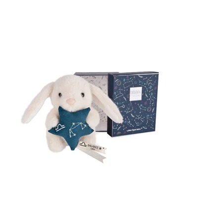 DOUDOU ET COMPAGNIE DOUDOU pluszowy królik ze znakiem zodiaku DOUDOU ASTRO  12 cm waga