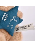DOUDOU ET COMPAGNIE DOUDOU pluszowy królik ze znakiem zodiaku DOUDOU ASTRO  12 cm wodnik