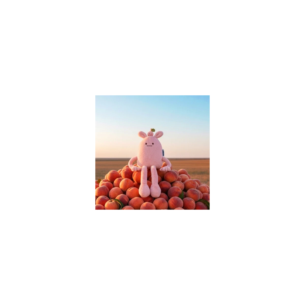 DOUDOU ET COMPAGNIE DOUDOU MIAM! Taylor Peach 40 cm różowa brzoskwinia