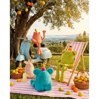 DOUDOU ET COMPAGNIE DOUDOU MIAM! Taylor Peach 40 cm różowa brzoskwinia