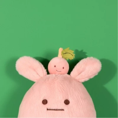 DOUDOU ET COMPAGNIE DOUDOU MIAM! Taylor Peach 40 cm różowa brzoskwinia