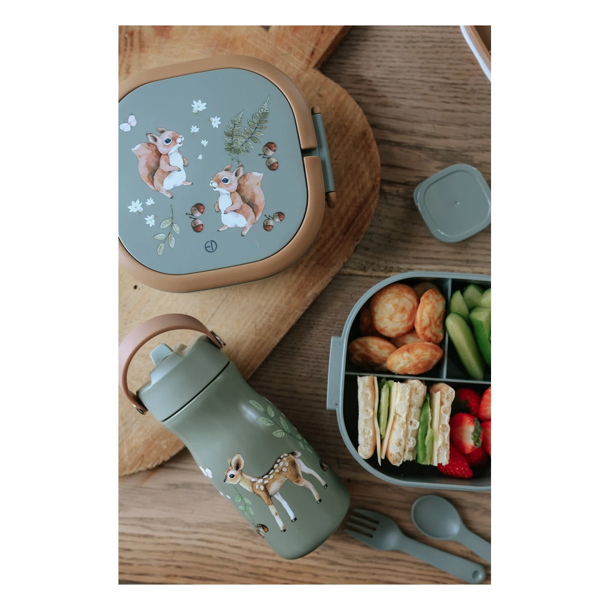 ELODIE DETAILS duży lunchbox Chipmunk Darling