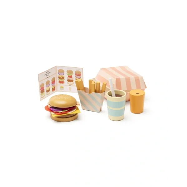 KID'S CONCEPT zestaw restauracja menu hamburgerowe