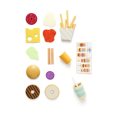 KID'S CONCEPT zestaw restauracja menu hamburgerowe