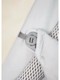 BABYBJORN leżaczek BALANCE SOFT WOVEN/JERSEY Tri Fabric Ciemny Szary + zabawka do leżaczka Googly Eyes