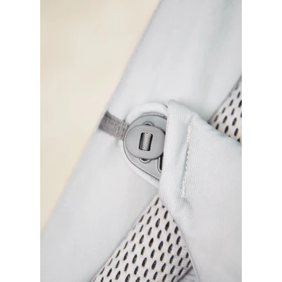 BABYBJORN leżaczek BALANCE SOFT WOVEN/JERSEY Tri Fabric Ciemny Szary + zabawka do leżaczka Googly Eyes