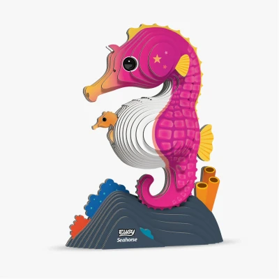 Konik morski Eugy. Eko Ukladanka 3D