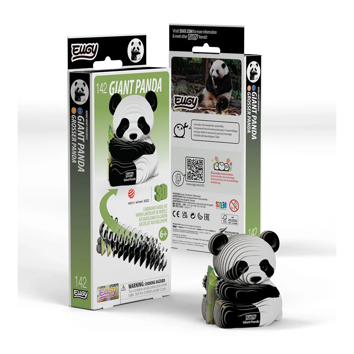 Wielka Panda Eugy. Eko Ukladanka 3D