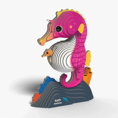 Konik morski Eugy. Eko Ukladanka 3D