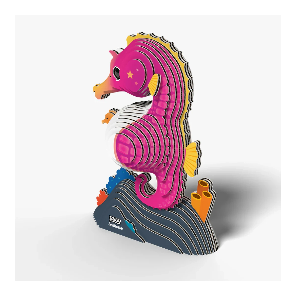 Konik morski Eugy. Eko Ukladanka 3D