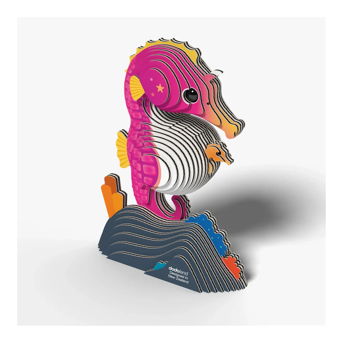 Konik morski Eugy. Eko Ukladanka 3D
