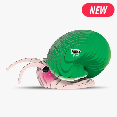 Ślimak Eugy. Eko Ukladanka 3D