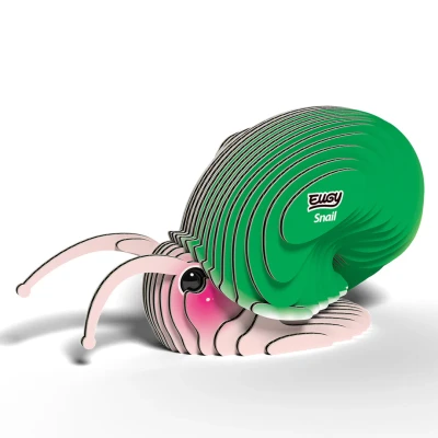 Ślimak Eugy. Eko Ukladanka 3D