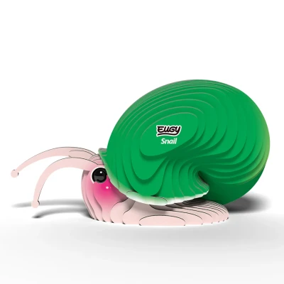 Ślimak Eugy. Eko Ukladanka 3D