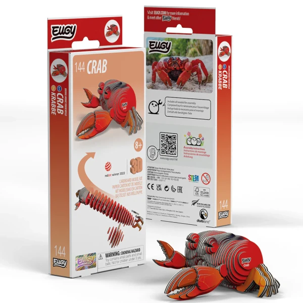 Krab Eugy. Eko Ukladanka 3D