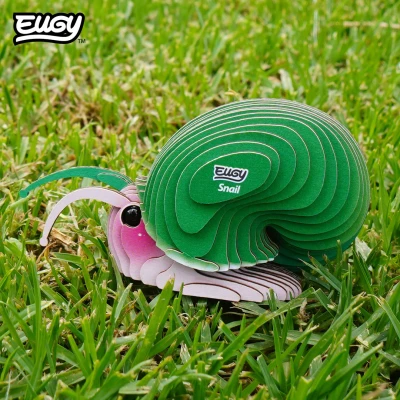 Ślimak Eugy. Eko Ukladanka 3D