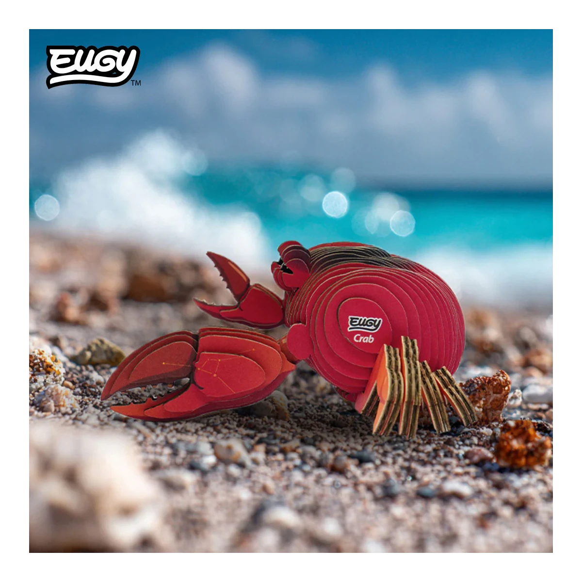 Krab Eugy. Eko Ukladanka 3D