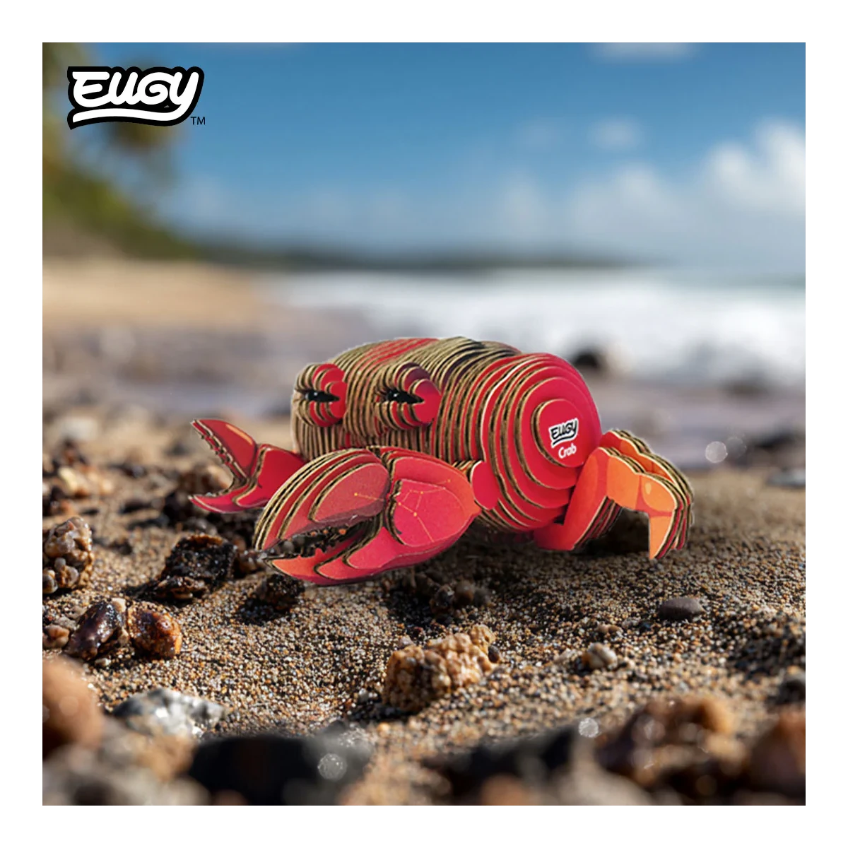 Krab Eugy. Eko Ukladanka 3D