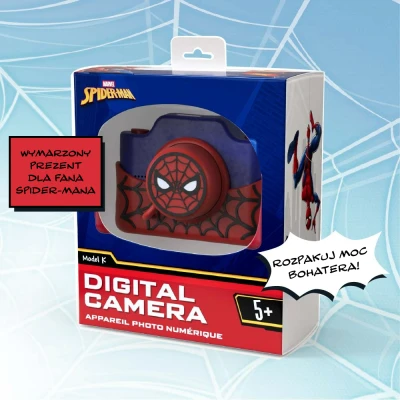Kiimento. Aparat dla Dzieci z Dotykowym Ekranem. Spider-Man Marvel