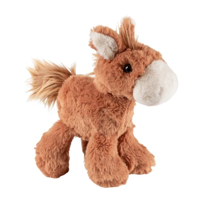 SIGIKID Jedwabiście miękki pluszowy Konik Flaucherie brązowy zabawka 30cm