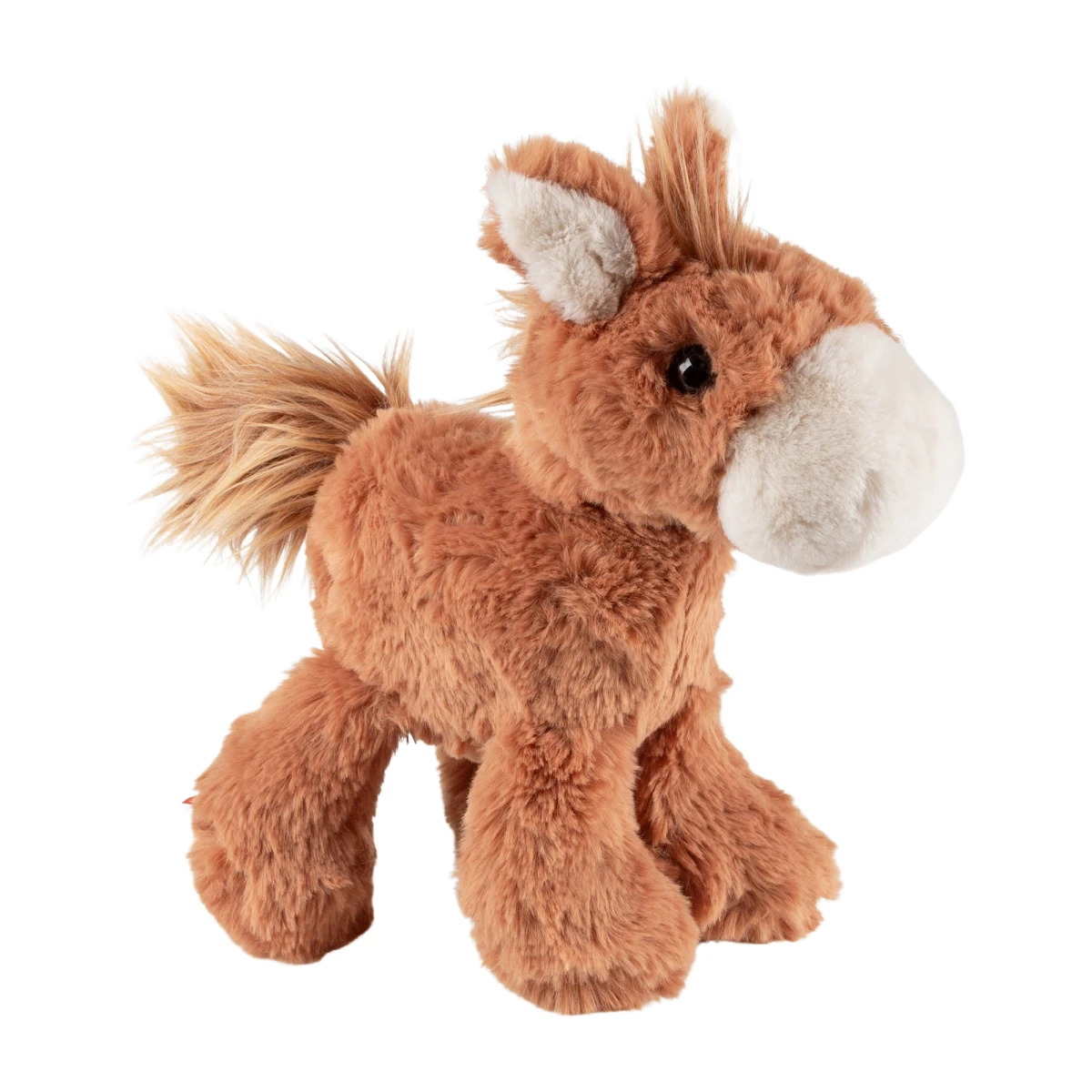 SIGIKID Jedwabiście miękki pluszowy Konik Flaucherie brązowy zabawka 30cm