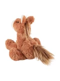 SIGIKID Jedwabiście miękki pluszowy Konik Flaucherie brązowy zabawka 30cm