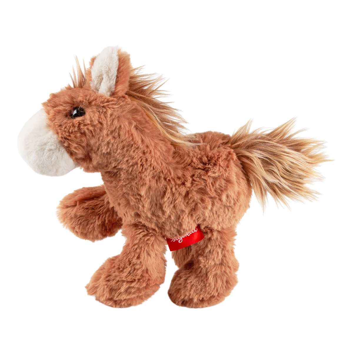 SIGIKID Jedwabiście miękki pluszowy Konik Flaucherie brązowy zabawka 30cm