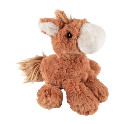 SIGIKID Jedwabiście miękki pluszowy Konik Flaucherie brązowy zabawka 30cm