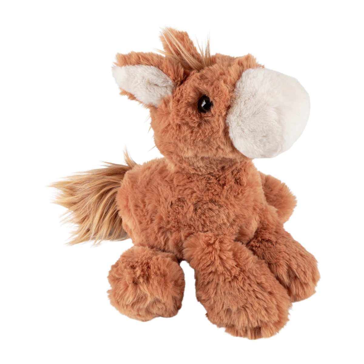 SIGIKID Jedwabiście miękki pluszowy Konik Flaucherie brązowy zabawka 30cm