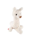 SIGIKID Jedwabiście miękka pluszowa Alpaka Flaucherie biała zabawka 42cm