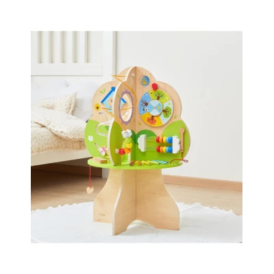 TOOKY TOY Drewniane Owoce do Krojenia w Skrzynce 19 el. | Pan Piksel