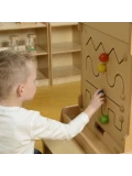 MASTERKIDZ Tablica Przesuwna Mała Motoryka Montessori | Pan Piksel