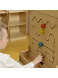 MASTERKIDZ Tablica Przesuwna Mała Motoryka Montessori | Pan Piksel