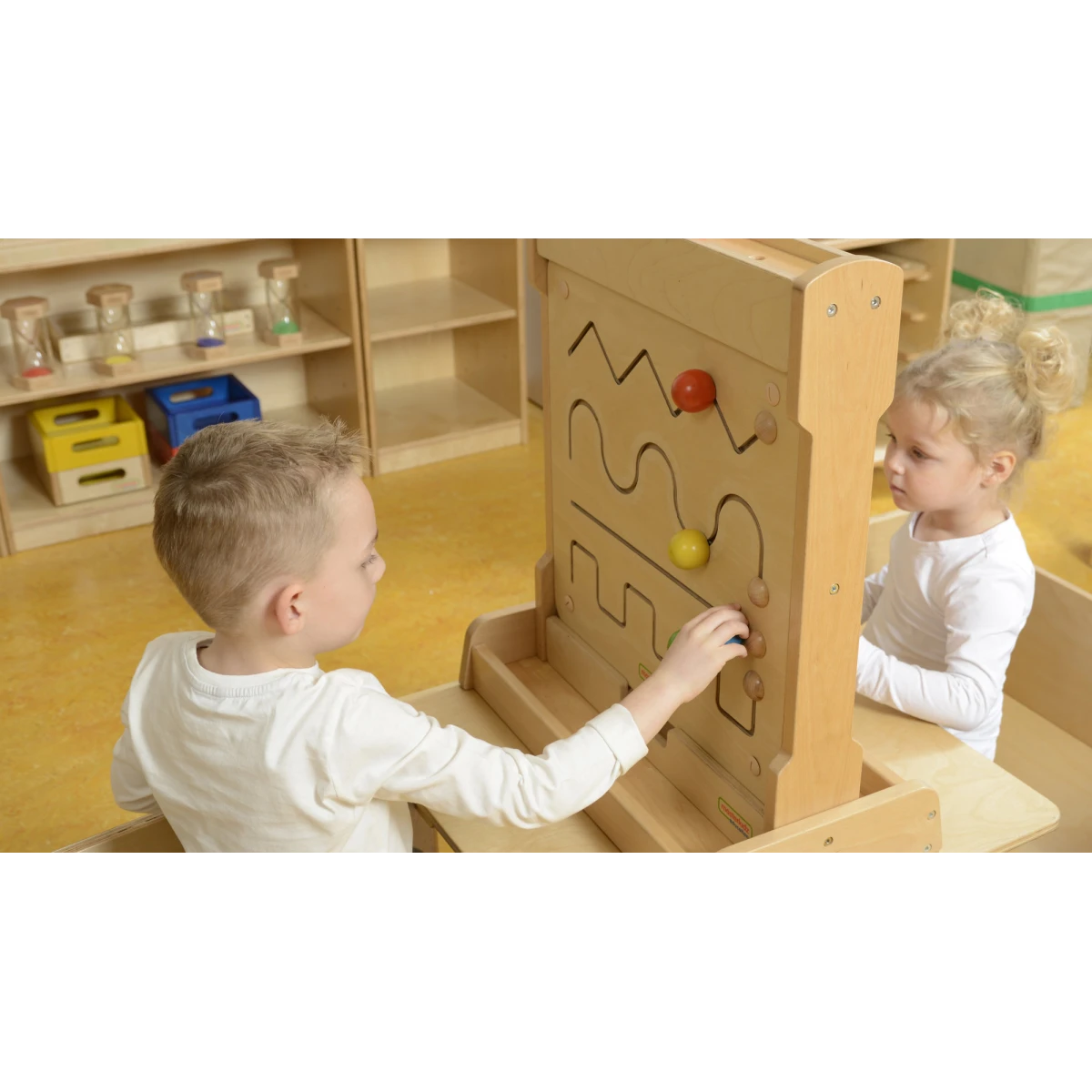 MASTERKIDZ Tablica Przesuwna Mała Motoryka Montessori | Pan Piksel