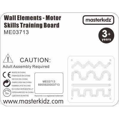 MASTERKIDZ Tablica Przesuwna Mała Motoryka Montessori | Pan Piksel