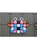 MASTERKIDZ Zestaw Kołeczki w kształcie figur geometrycznych 64szt do tablic STEM | Pan Piksel