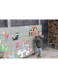 MASTERKIDZ Zestaw Kołeczki w kształcie figur geometrycznych 64szt do tablic STEM | Pan Piksel