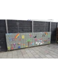 MASTERKIDZ Zestaw Kołeczki w kształcie figur geometrycznych 64szt do tablic STEM | Pan Piksel