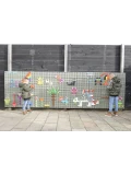 MASTERKIDZ Panel Ścienny Tablica Naukowa Kreatywna STEM Tablica na zewnątrz Outdoor | Pan Piksel