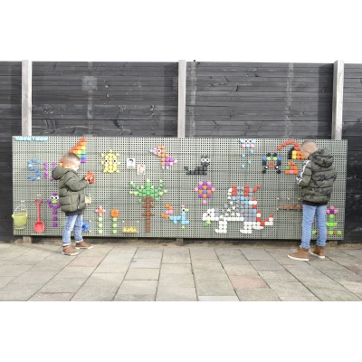 MASTERKIDZ Panel Ścienny Tablica Naukowa Kreatywna STEM Tablica na zewnątrz Outdoor | Pan Piksel