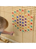 MASTERKIDZ Akrylowe Kolorowe Diamenciki Do Tablicy Naukowej STEM 72 Sztuki | Pan Piksel