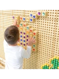 MASTERKIDZ Akrylowe Kolorowe Diamenciki Do Tablicy Naukowej STEM 72 Sztuki | Pan Piksel