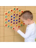 MASTERKIDZ Akrylowe Kolorowe Diamenciki Do Tablicy Naukowej STEM 72 Sztuki | Pan Piksel
