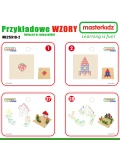 MASTERKIDZ Drewniany Stół Edukacyjny + AKCESORIA STEM WALL + 563 Klocków | Pan Piksel